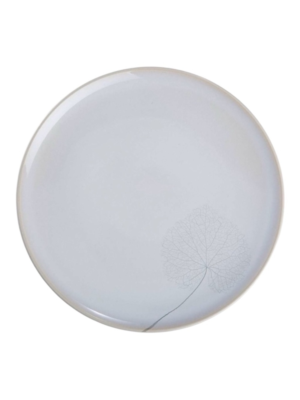 Set of 2 Mottahedeh Silk Leaf Dinner Plates 10.5" Filigree NWT Blue Ombre Glaze